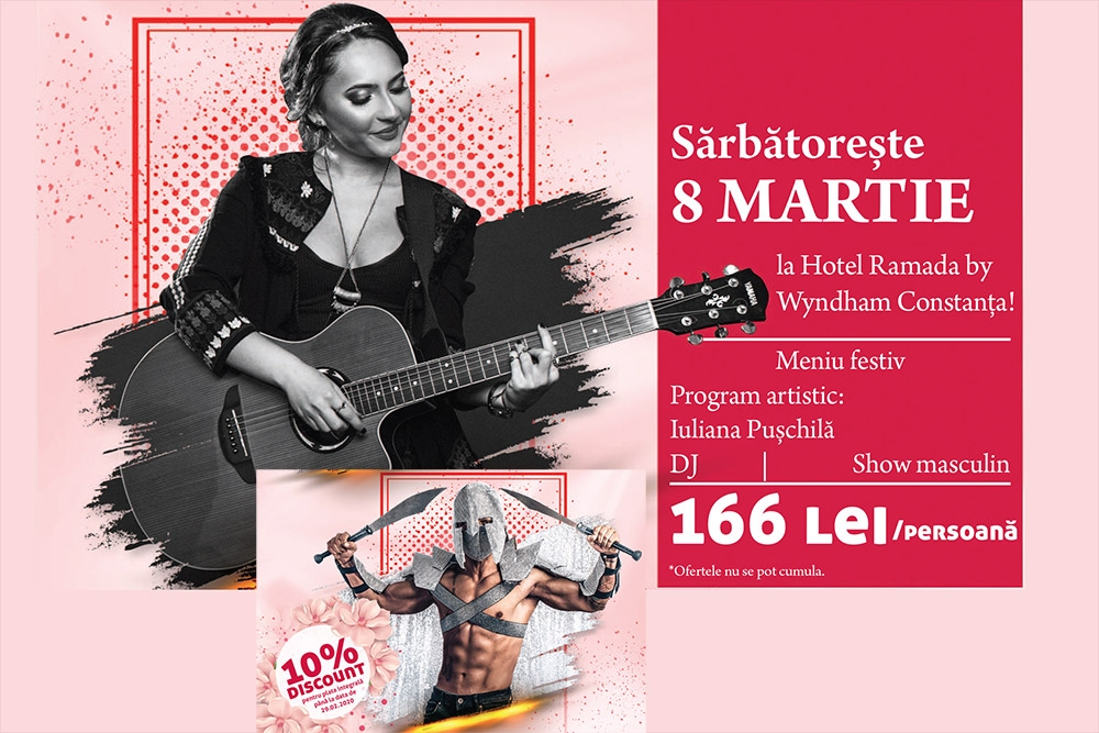 Sarbatoreste 8 Martie la mare!